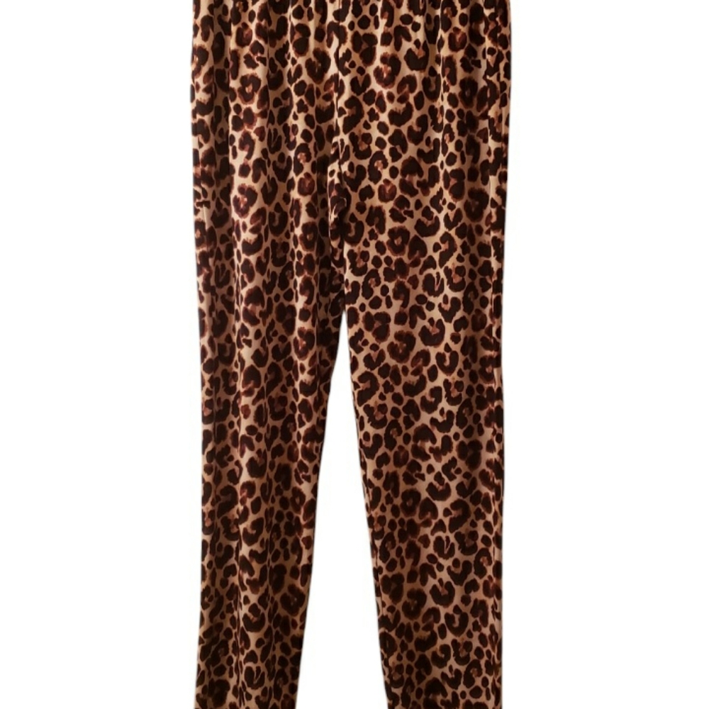 Slinky Brand Leopard Print Leggings